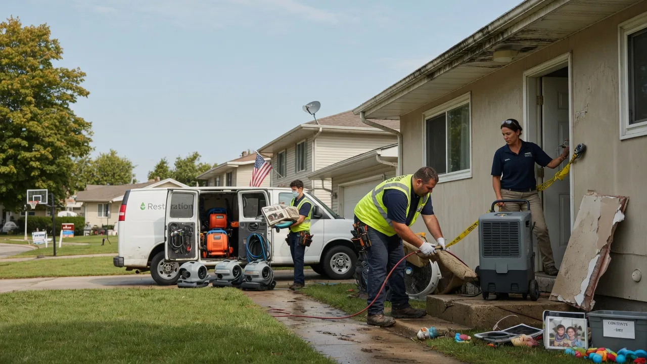 Water Damage Restoration in Racine, WV near me